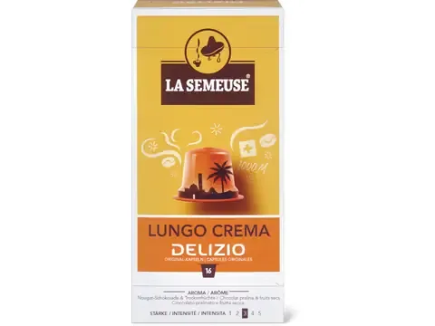 La Semeuse · Delizio Lungo Crema · 16 capsules 96g