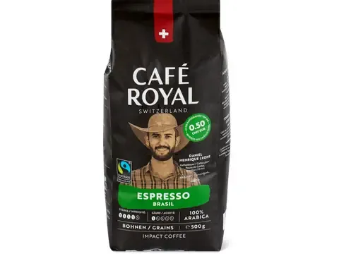 Café Royal · Café en grains · Espresso Brasil 500g