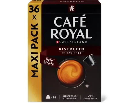 Café Royal · Ristretto · 36 capsules 190g
