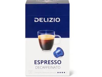 Delizio · Espresso Decaffeinato · 12 capsules 72g