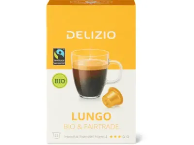 Delizio · Lungo · Bio, 12 capsules 72g