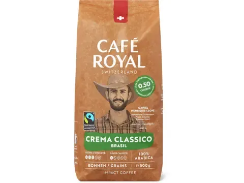 Café Royal · Café en grains · Crema Brasil 500g