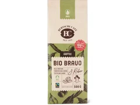 Bertschi · Café en grains · Bio, Bravo 500g