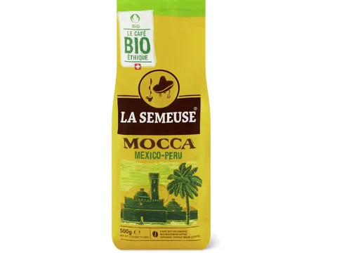 La Semeuse · Café en grains · Bio, Mocca 500g