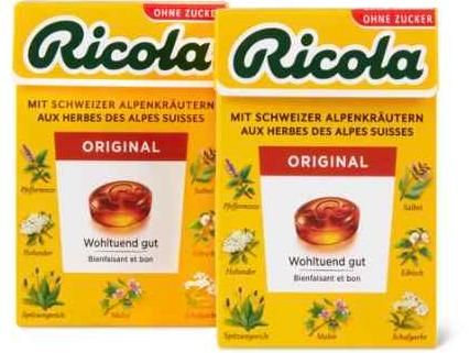 Ricola · Bonbons · Original, Sans sucre ajouté 1x 50g