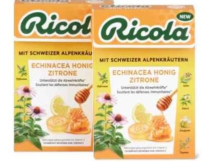 Ricola · Bonbons · Échinacée miel citron 1x50g