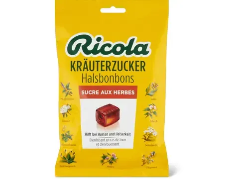 Ricola · Bonbons · Sucre aux herbes 200g