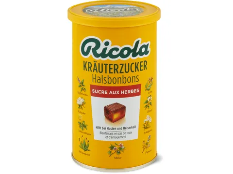 Ricola · Bonbons · Sucre aux herbes 400g