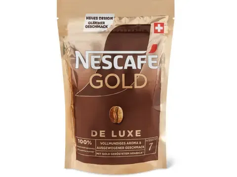 Nescafé Gold · Café soluble · De Luxe 180g