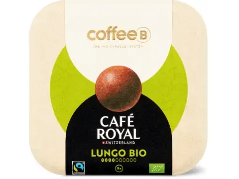 CoffeeB By Café Royal · Lungo · Bio, 9 boules 51g