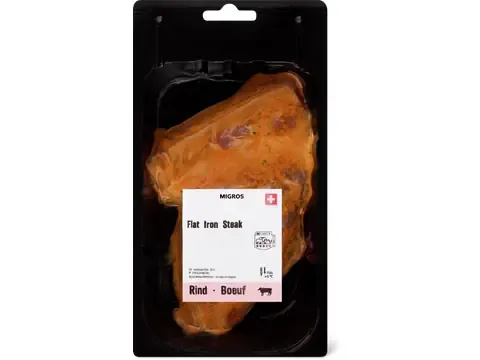 Flat Iron steak de boeuf 100g