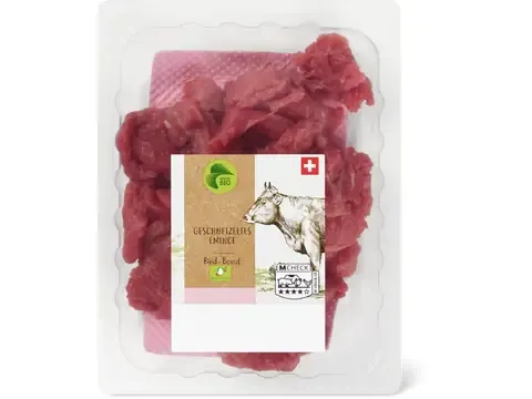 Émincé de bœuf · Bio 100g