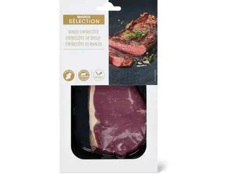 Sélection · Entrecôte de bœuf 100g
