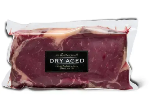 Côte couverte de bœuf · avec os 100g