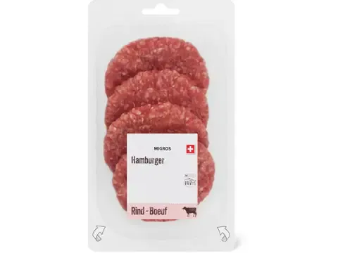 Burger de bœuf 4x100g