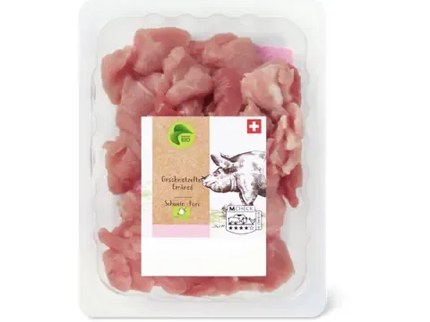 Émincé de porc · Bio 100g