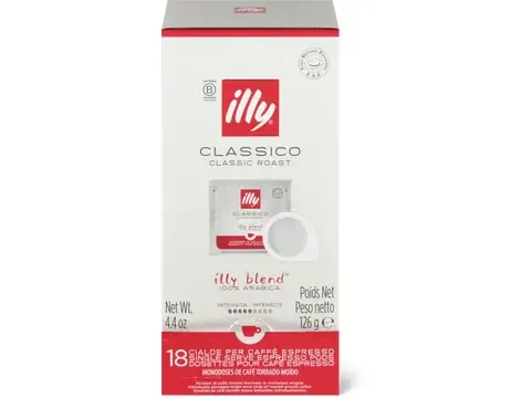 Illy · Dosettes de café · Classico 131g