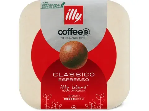 CoffeeB · Espresso Classico Illy · 9 boules 55g