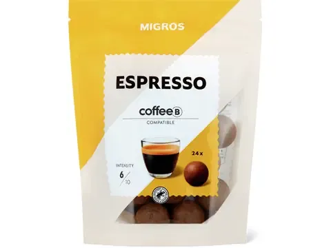 Espresso CoffeeB · 24 boules 136g