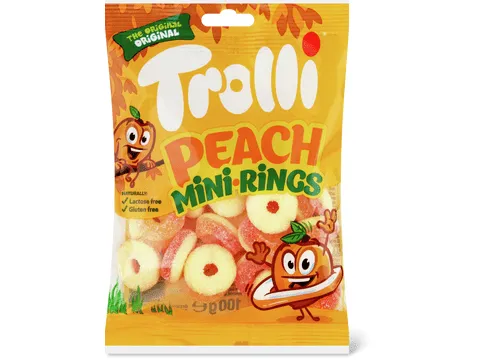 Trolli · Peach Rings 100g