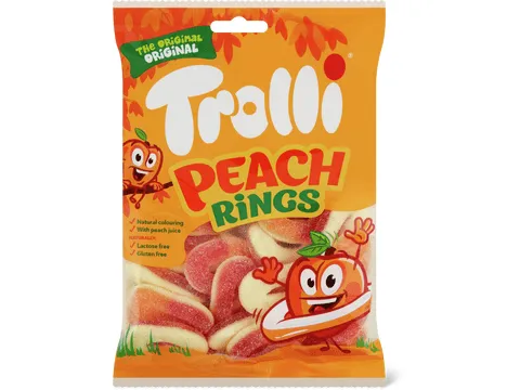 Trolli · Anneaux à la pêche 200g