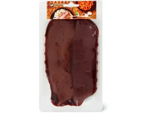 Foie de bœuf · Escalopes 100g