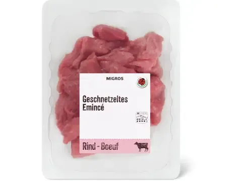Émincé de bœuf  100g