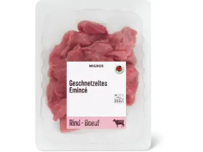 Émincé de bœuf  100g