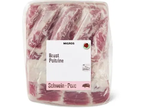 Poitrine de porc 100g
