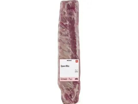 Spare ribs · nature 100g