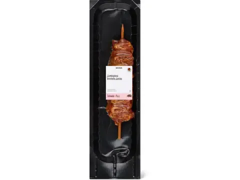 Brochette de porc · marinées 100g