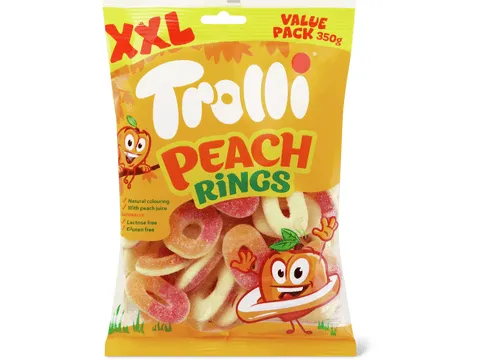 Trolli · Peach Rings 350g
