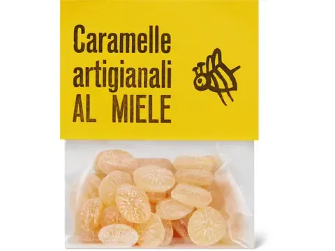 Bonbons · Caramelle artigianali al miele 120g