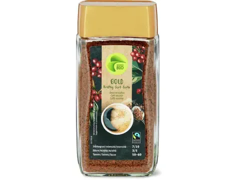 Café soluble Gold · Bio 100g