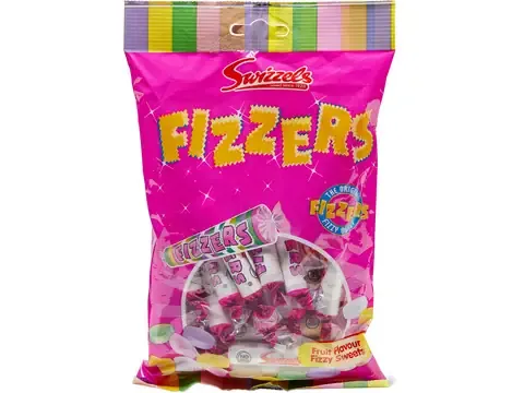 Swizzels · Fizzers · Fruit Flavour 200g