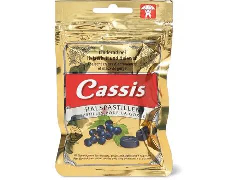 Pastilles pour la gorge Cassis 50g