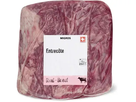 Entrecôte de bœuf 100g