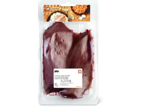 Foie de porc 1kg