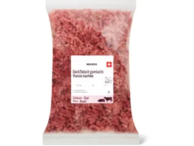 Viande hachée · mélangée 100g