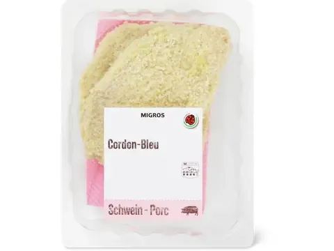 Cordons-bleus de porc · filets 100g