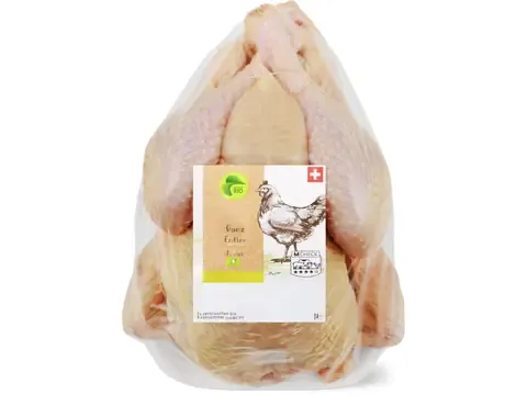 Poulet · Bio, entier 100g