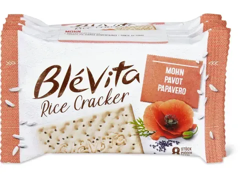 Blévita · Rice · Pavot, sans lactose 1x35g