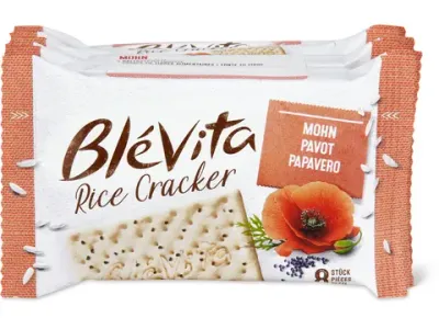 Blévita · Rice · Pavot, sans lactose 1x35g