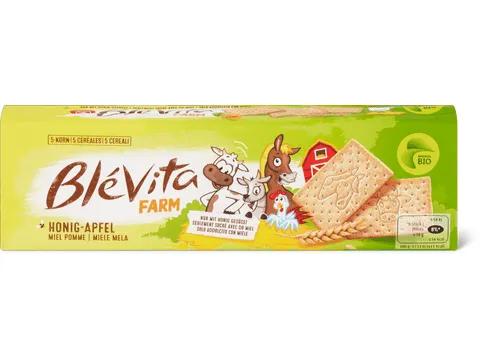 Blévita · Farm Miel - Pomme · Bio, sans lactose 305g