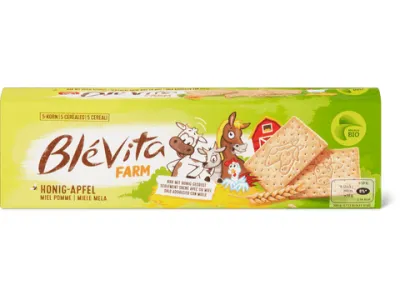 Blévita · Farm Miel - Pomme · Bio, sans lactose 305g