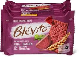 Blévita · Chia - betterave · sans lactose, végétalien 1x38g