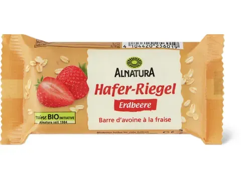 Alnatura · Barre d’avoine · Bio, Fraise 60g