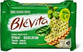 Blévita · Épinard - basilic · Bio, végétalien 1x38g