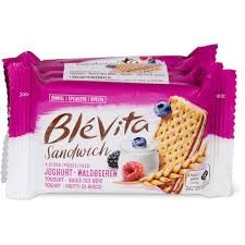 Blévita · Sandwich · Yogourt - baies des bois 1x54g