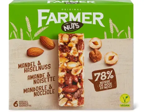 Farmer · Amande e noisette 6x30g
